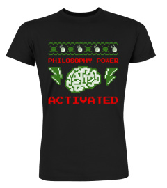 Philosophy Power Activated - Ugly Christmas Sweater