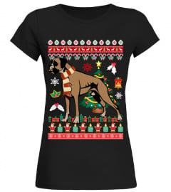 Boxer Dog Christmas Sweatshirt