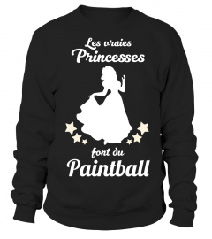 les vraies princesse sont Paintball cadeau noël anniversaire humour drôle femme cadeaux
