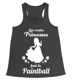 les vraies princesse sont Paintball cadeau noël anniversaire humour drôle femme cadeaux