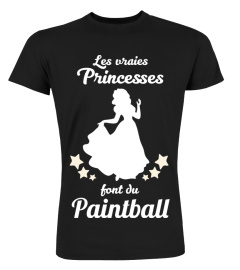 les vraies princesse sont Paintball cadeau noël anniversaire humour drôle femme cadeaux