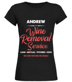 WINE REMOVAL SERVICE - CUSTOM SHIRT