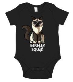 Birman Squad Funny Cat Lover Sunglasses Squad Gift Shirt