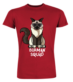 Birman Squad Funny Cat Lover Sunglasses Squad Gift Shirt