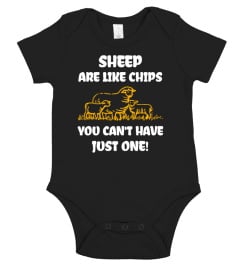 SHEEP ARE LIKE CHIPS T-SHIRT