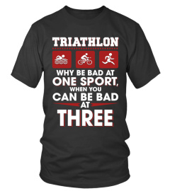 TRIATHLON WHY BE BAD AT ONE SPORT