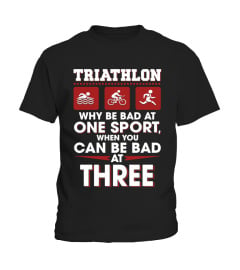 TRIATHLON WHY BE BAD AT ONE SPORT