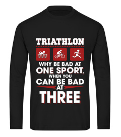 TRIATHLON WHY BE BAD AT ONE SPORT