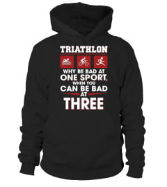 TRIATHLON WHY BE BAD AT ONE SPORT