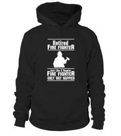 Retired Firefighter Fire Man Chief Funny T-shirt Gift