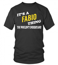 Its a FABIO Thing - Name Shirts