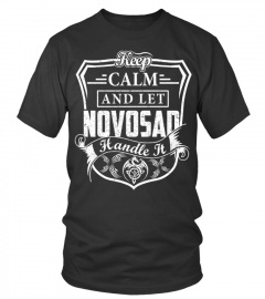 Keep Calm NOVOSAD - Name Shirts