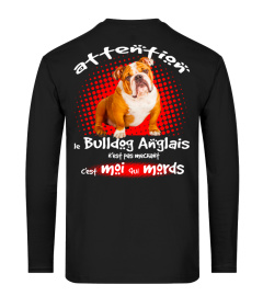 Mords BULLDOG ANGLAIS  dos