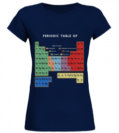Marvel Ultimate Periodic Table Of Elements Graphic T-Shirt