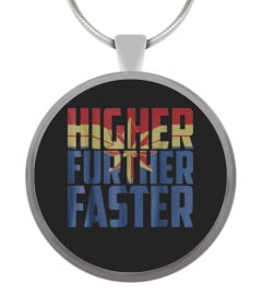 Marvel Captain Marvel Higher Faster Fill Graphic T-Shirt