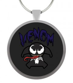 Marvel Venom Cute Kawaii Drippy Symbiote Graphic T-Shirt