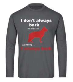 German shepherd Always bark 01