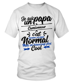 Je suis un papa Camionneur c'est plus cool cadeau humour drôle shirt