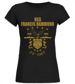 USS Francis Hammond (FF-1067) T-shirt