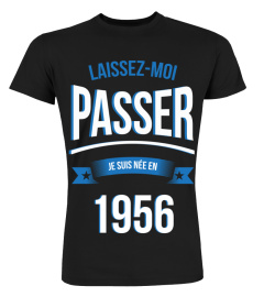 laissez moi passer je suis un 1956 laisser cadeau noël anniversaire humour drôle homme cadeaux