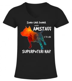 Superpoteri : Donna con Amstaff
