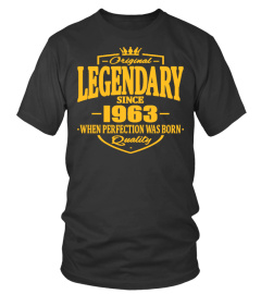 original legendary since 1963