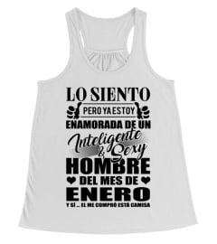 Lo siento, pero ya estoy enamorada de un Inteligente & Sexy hombre del mes de Enero. Y sí, el me compró está camisa