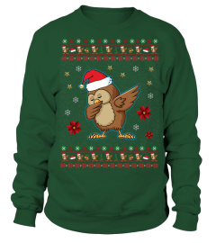 Funny Dabbing Owl Sweatshirt-Ugly Christmas sweater