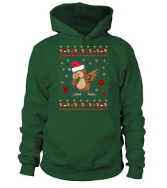 Funny Dabbing Owl Sweatshirt-Ugly Christmas sweater