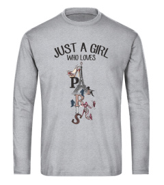 LIMITED EDITION - JUST A GILR LOVE PARIS