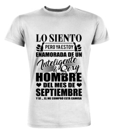 Lo siento, pero ya estoy enamorada de un Inteligente & Sexy hombre del mes de Septiembre. Y sí, el me compró está camisa