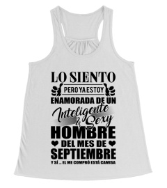 Lo siento, pero ya estoy enamorada de un Inteligente & Sexy hombre del mes de Septiembre. Y sí, el me compró está camisa