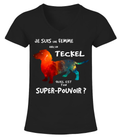 Super-Pouvoir : Femme avec Teckel