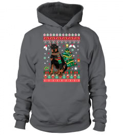 Doberman Christmas Sweatshirt