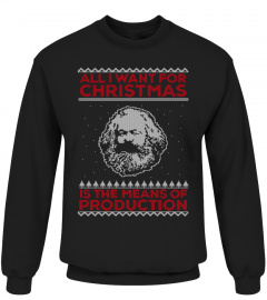 Karl Marx - Ugly Christmas Sweater V1