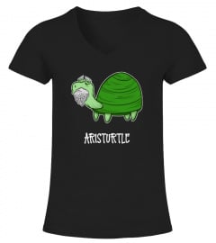Aristurtle Turtle Head - Fun Aristotle Philosophy Shirt