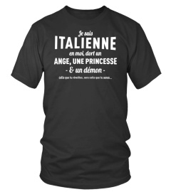 Italienne, ange, princesse et démon