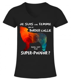 Super-Pouvoir : Femme avec Border Collie