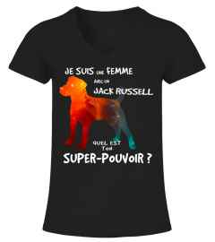 Super-Pouvoir : Femme avec Jack Russell