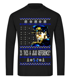 is this jojo reference ? ugly sweater