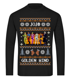 Jojo Golden Wind Ugly sweater