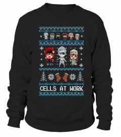 Cells at work ugly sweater