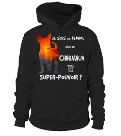 Super-Pouvoir : Femme avec Chihuahua