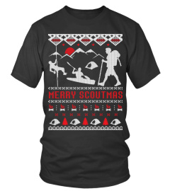 Merry Scoutmas Scouting Ugly Christmas