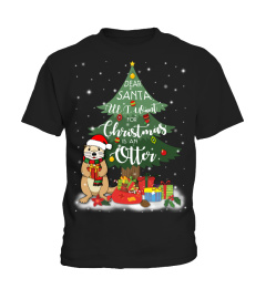 Otter Christmas T Shirt