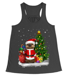 Otter Santa Claus T Shirt