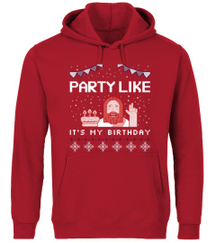 Party Jesus - Fun Ugly Christmas Sweater