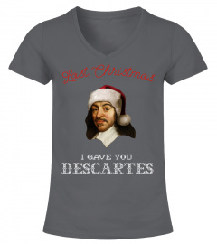 René Descartes - Fun Ugly Christmas Sweater