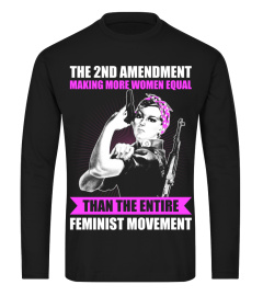 THE 2ND AMENDMENT MAKING MORE WOMEN EQUAL