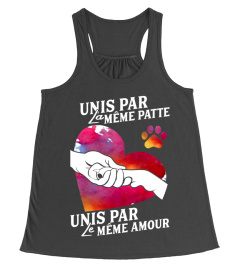 Chien- Unis par la Même Patte femme